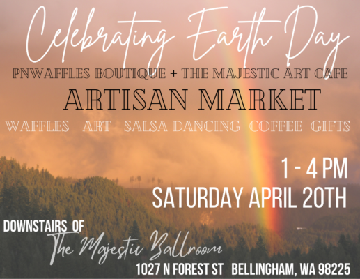 Artisan Market for Earth Day Sign