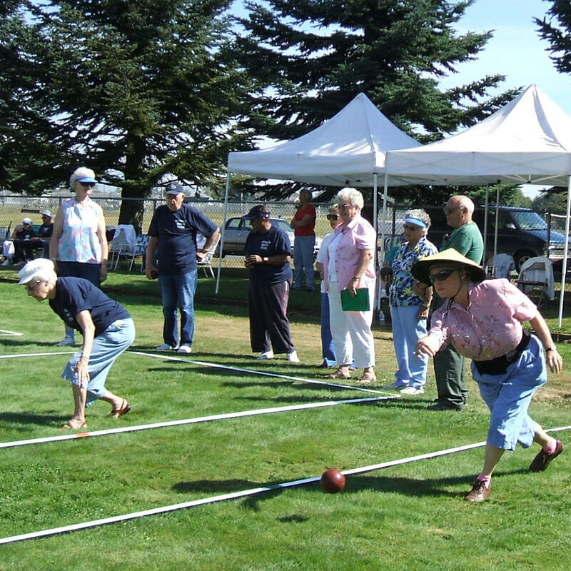 Bellingham Senior Center Bocce Ball