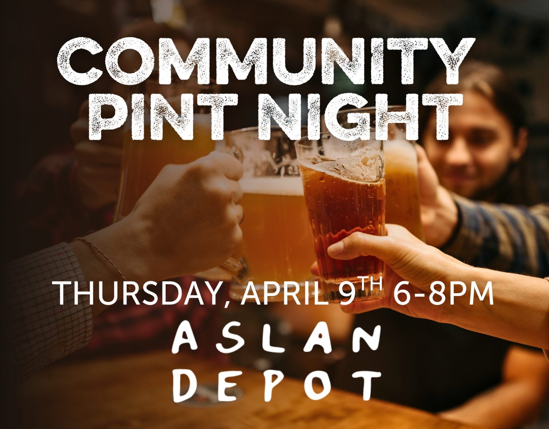 Community Pint Night at Aslan Depot