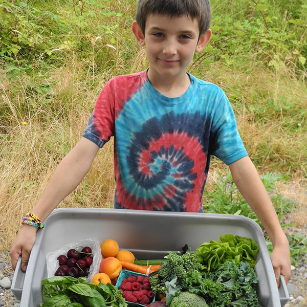 One of Dandelion-Organics most important employees and most loved kiddos.