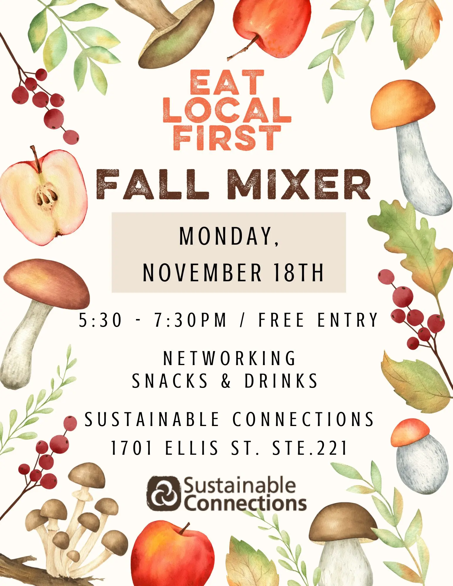 Eat Local First Mixer