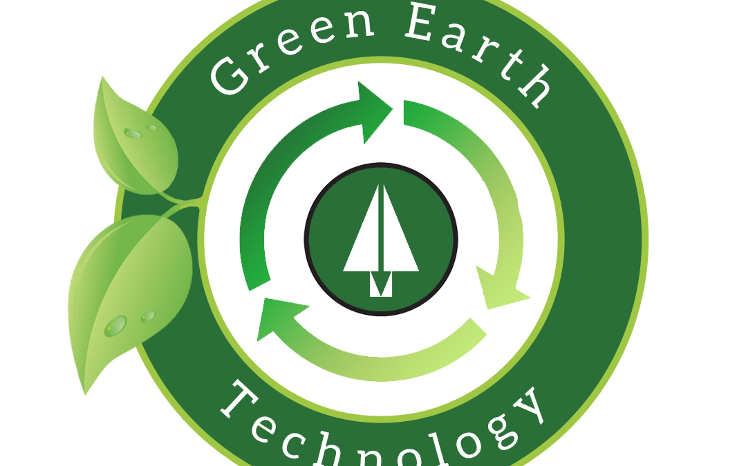 Green Earth Technology Round Logo transparent