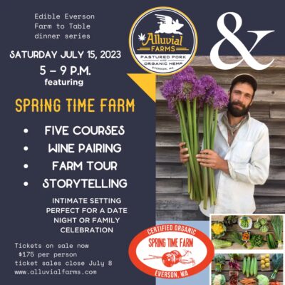 Edible Everson Dinner with Springtime Farm