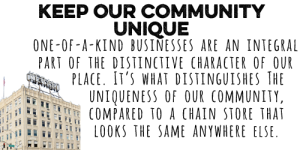 Keep Our Community Unique