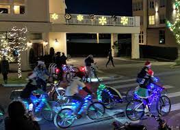 Lighted Bike Parade