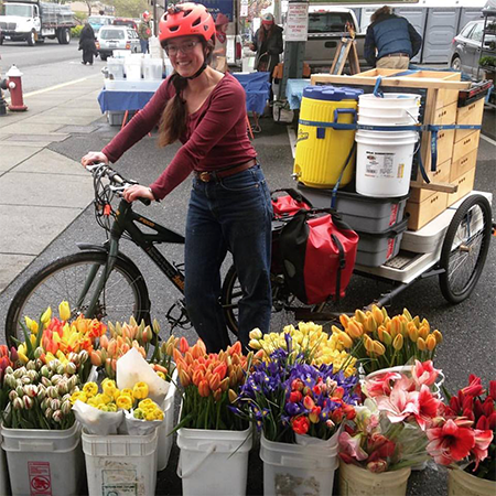 Raven Breads by bike