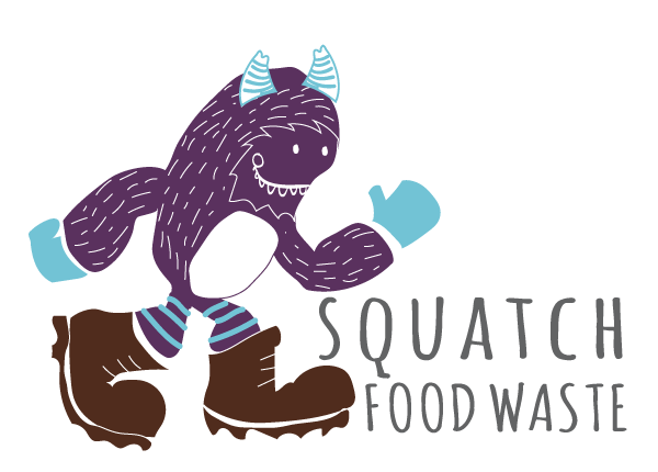 Squatch Food Waste Logo