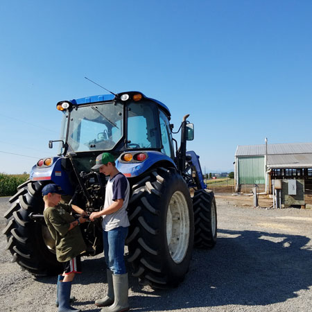 Twin Brook Creamery Tractor