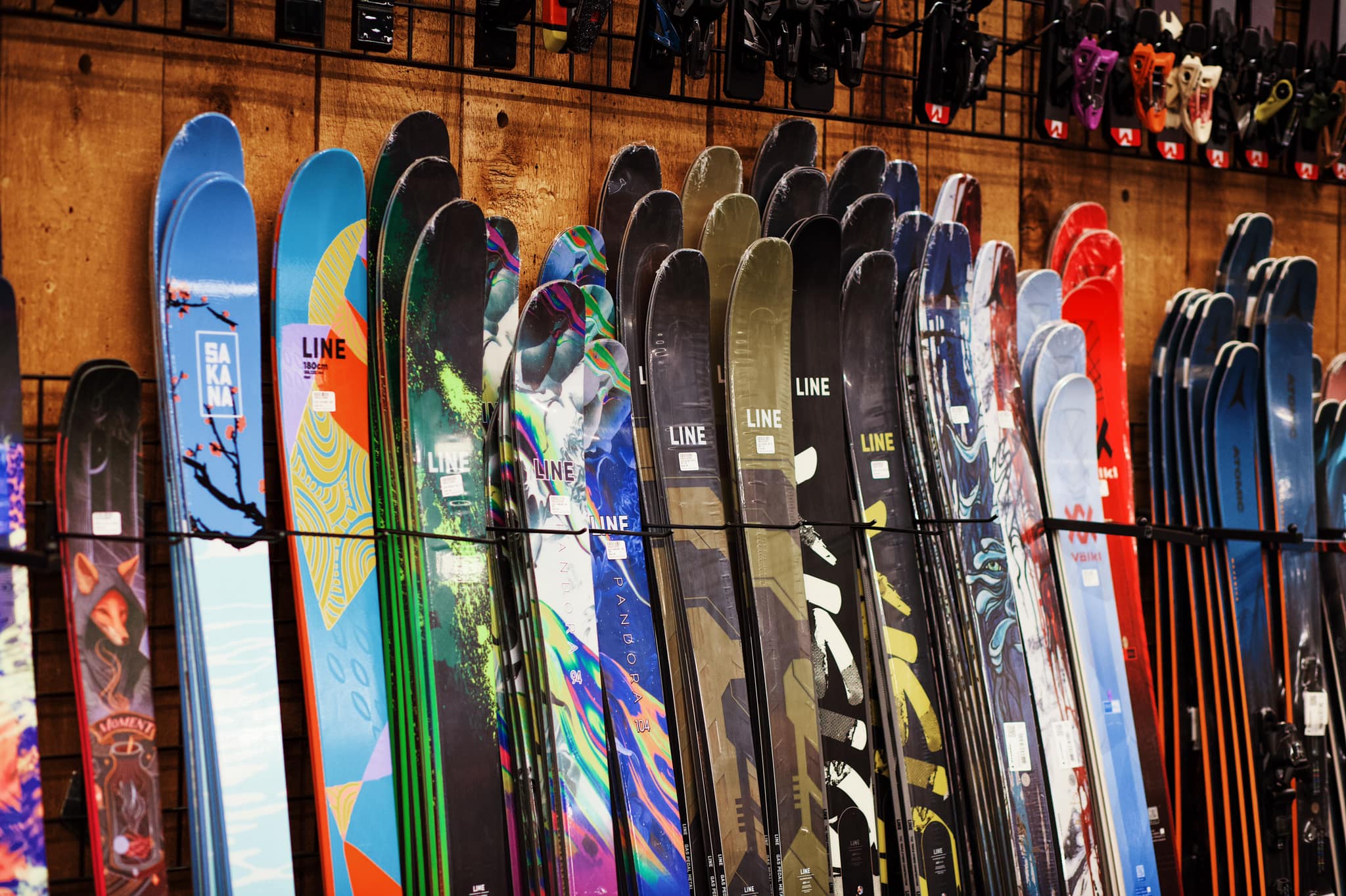 Skis at Yeager's Sporting Goods