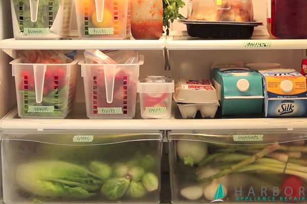 Food waste happens in the fridge, so use that space wisely!